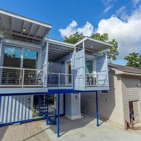 ヒューストンEast Downtown Micro-Luxe Container Living Pod #9アパートメント エクステリア 写真