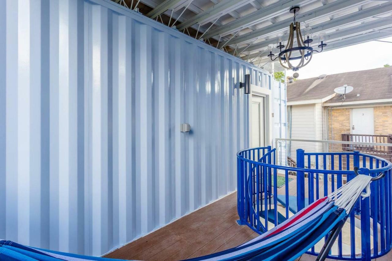 ヒューストンEast Downtown Micro-Luxe Container Living Pod #9アパートメント エクステリア 写真