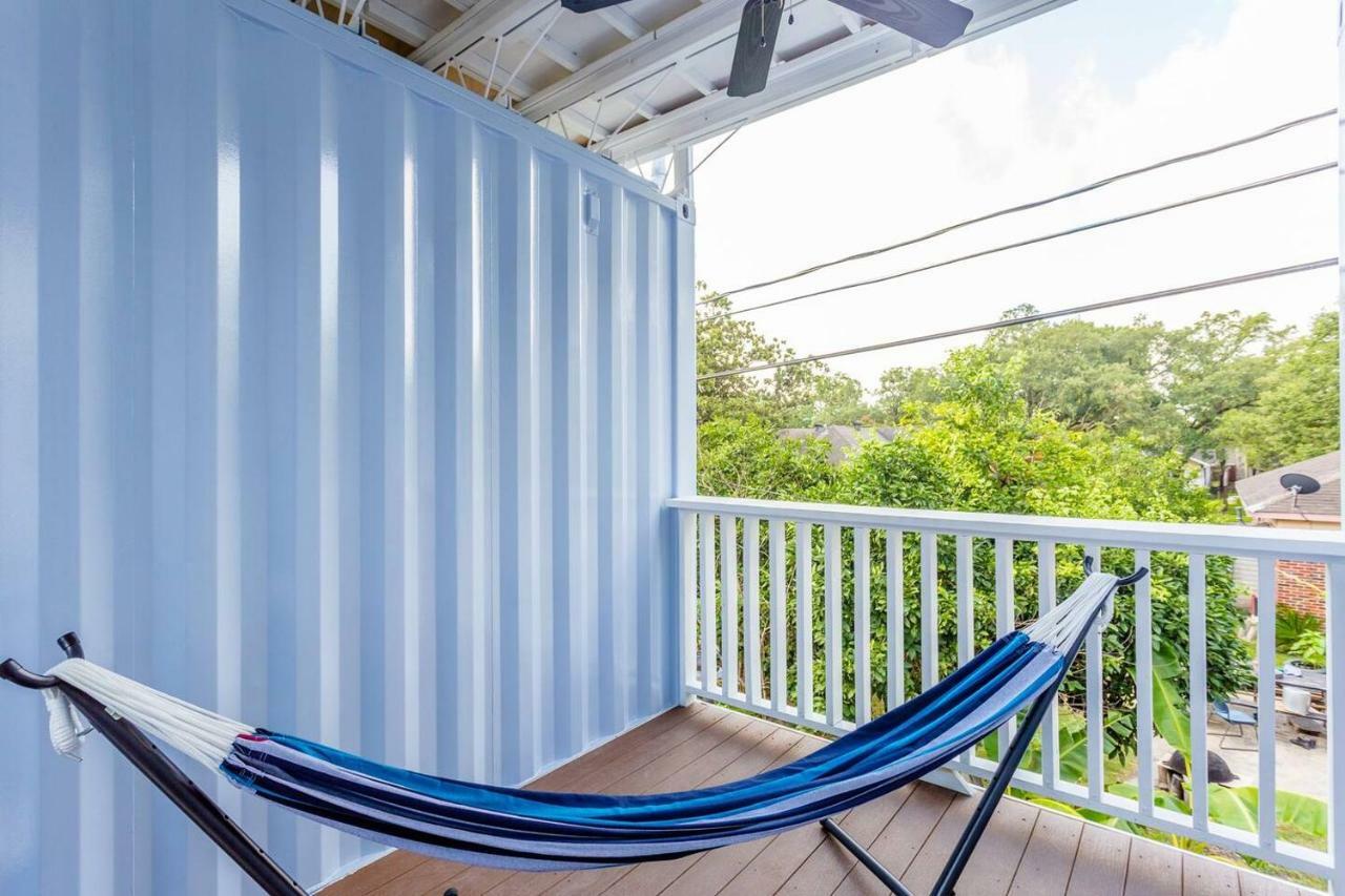 ヒューストンEast Downtown Micro-Luxe Container Living Pod #9アパートメント エクステリア 写真